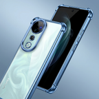 Vivo V40 Pro 5G Anti-Yellow Electroplating Transparent Airbags Case
