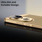 Vivo V50 5G Tri-Color Satyamev Jayate Mesh Electroplated Heat Dissipation Case