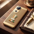 Vivo V50 5G Tri-Color Satyamev Jayate Mesh Electroplated Heat Dissipation Case