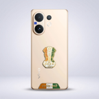 Vivo T4 Pro 5G Compatible Satyamev Jayate 3D Metal Emblem Sticker