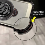 Vivo V60e 5G Four Corner Airbags 100% Original Astro Money Magnet Rotating Dollar Case