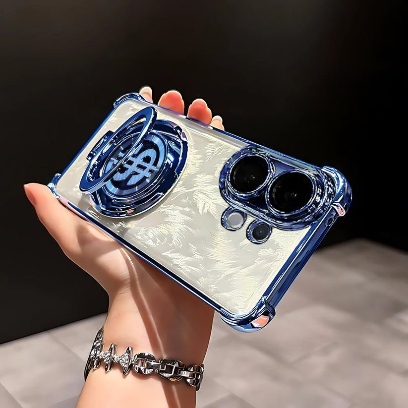 Vivo V60 5G Four Corner Airbags 100% Original Astro Money Magnet Rotating Dollar Case