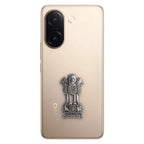 Vivo V60e 5G Compatible Satyamev Jayate 3D Metal Emblem Sticker