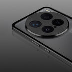 Vivo X200 Pro 5G Aluminium Metal Bumper Shield Transparent Back Case