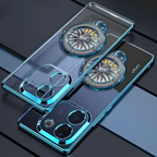 Electroplated back cover for Vivo T3 Pro 5G with sporty rim look