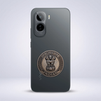 Vivo T5 Pro 5G Compatible Satyamev Jayate 3D Metal Emblem Sticker