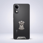 Vivo T5e 5G Compatible Satyamev Jayate 3D Metal Emblem Sticker