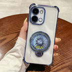 Vivo T5x 5G Premium Stress Buster Wheel Rotating Shockproof Airbags Case