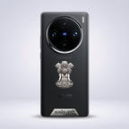 Vivo X100 Pro 5G Compatible Satyamev Jayate 3D Metal Emblem Sticker