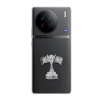 Vivo X90 5G Compatible Satyamev Jayate 3D Metal Emblem Sticker