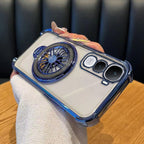 Vivo Y400 Pro 5G Premium Stress Buster Wheel Rotating Shockproof Airbags Case (Buy 1 Get 1 Free Surprise Cover)