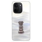 Vivo Y600 Turbo 5G Compatible Satyamev Jayate 3D Metal Emblem Sticker