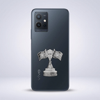 Vivo Y75 5G Compatible Satyamev Jayate 3D Metal Emblem Sticker