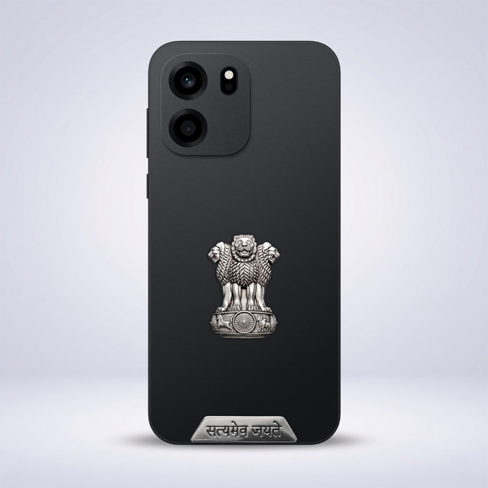 OnePlus Nord CE6 5G Compatible Satyamev Jayate 3D Metal Emblem Sticker