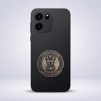 OnePlus Nord CE6 5G Compatible Satyamev Jayate 3D Metal Emblem Sticker