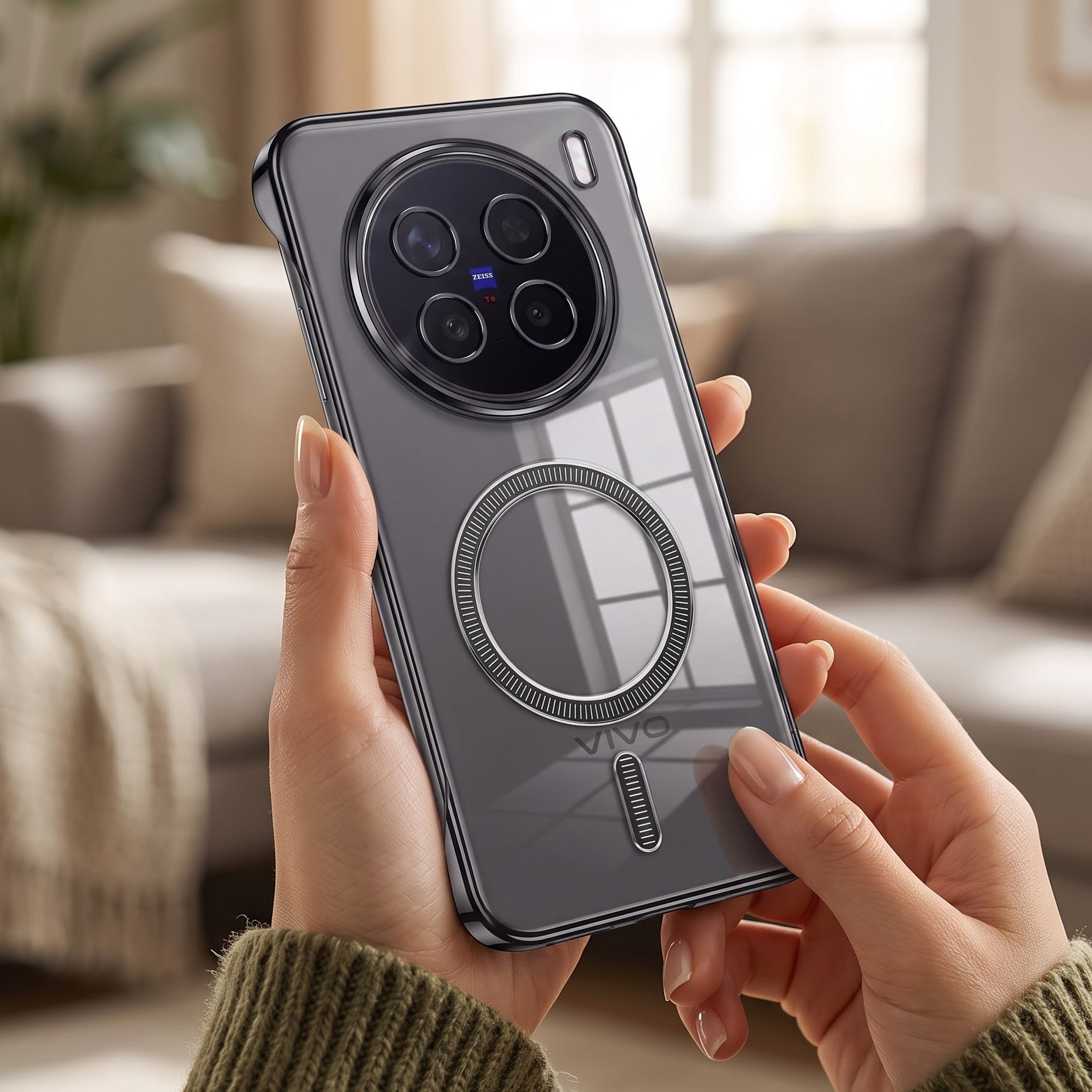 Vivo X200 Pro 5G Frameless MagSafe Shockproof Case