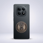 Redmi Note 15 5G Compatible Satyamev Jayate 3D Metal Emblem Sticker