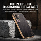 Vivo Y400 Pro 5G Premium Electroplated Frame Gold Thread Pattern Soft Case
