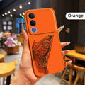Vivo V70 FE 5G Luxury Butterfly Case with Folding Stand – Shockproof Phone Cover