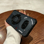 Nothing Phone 2a 5G Original Luxury Magnifier Ring Stand Shockproof Airbags Corner Case