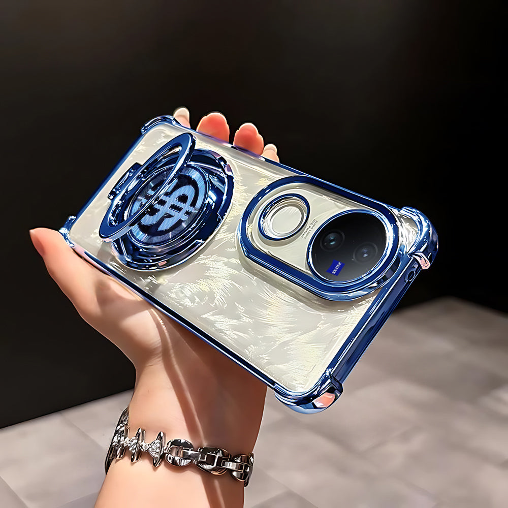 Vivo T4R 5G Four Corner Airbags 100% Original Astro Money Magnet Rotating Dollar Case