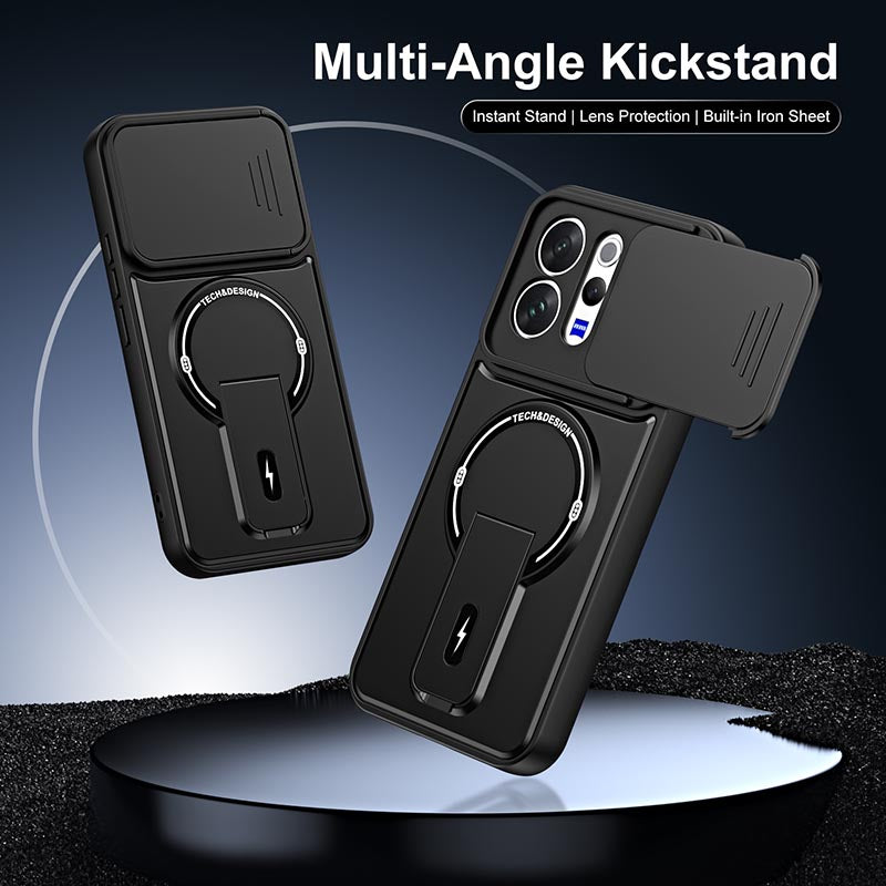 Vivo V70 5G Premium Multi-Angle Stand Case – 360° Protection with Camera Lens Guard