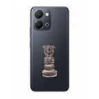 iQOO Z11x 5G Compatible Satyamev Jayate 3D Metal Emblem Sticker