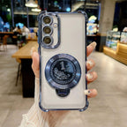 Samsung Galaxy A15 5G Premium Billion Wheel Rotating Shockproof Airbags Case