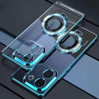 Vivo T3 Pro 5G Magnifier Electroplating Case