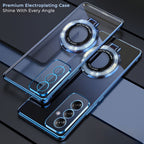 Samsung Galaxy A55 5G Magnifier Electroplating Case
