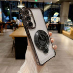 Samsung Galaxy A14 5G Premium Billion Wheel Rotating Shockproof Airbags Case