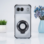 OnePlus Nord 4 5G Original Luxury Magnifier Ring Stand Shockproof Airbags Corner Case