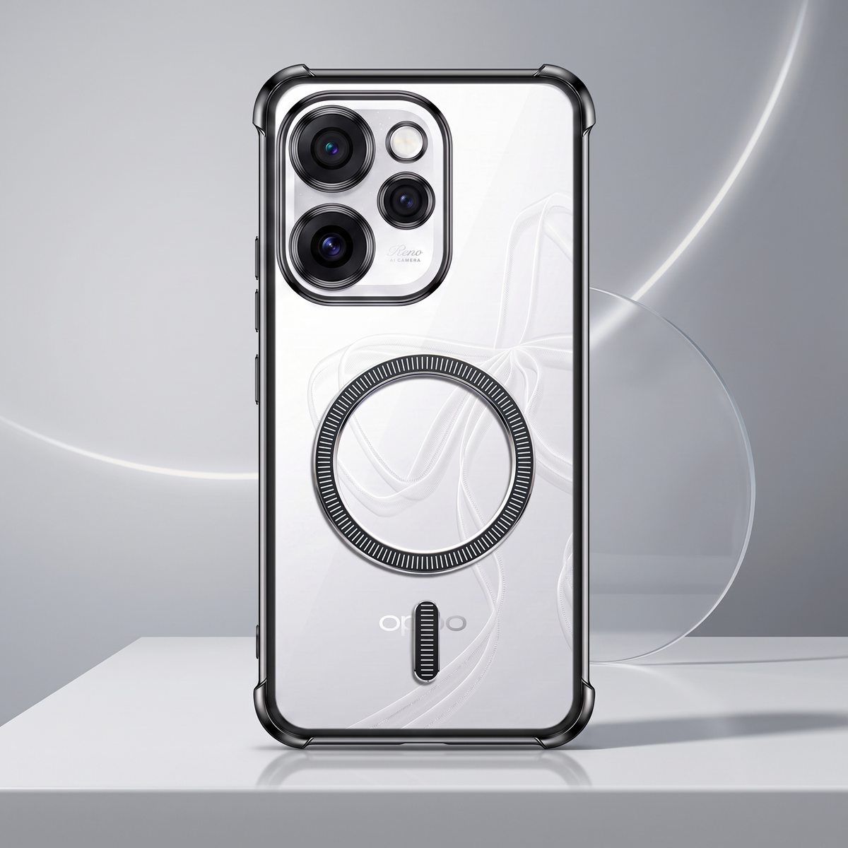 Oppo Reno 15 Pro Mini 5G Premium Magnetic Magsafe Airbag Case
