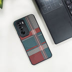 oppo reno 12 pro case with geometric pattern on a white surface