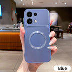 OPPO Reno 16 5G Metallic Soft Silicone MagSafe Case With Camera Lens Protection