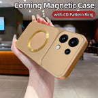 OPPO Reno 16 5G Metallic Soft Silicone MagSafe Case With Camera Lens Protection