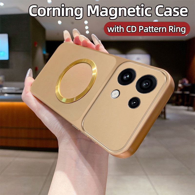 OPPO Reno 16 5G Metallic Soft Silicone MagSafe Case With Camera Lens Protection