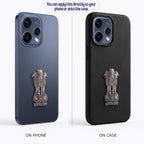 Oppo Reno 15 5G Compatible Satyamev Jayate 3D Metal Emblem Sticker
