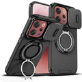 Vivo V70 5G Shockproof Armor Magnetic Ring Stand Protective Case