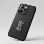 Vivo V70 Elite 5G Compatible Satyamev Jayate 3D Metal Emblem Sticker