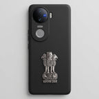 Vivo V50 5G Compatible Satyamev Jayate 3D Metal Emblem Sticker