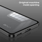 Vivo V70 5G Aluminium Metal Bumper Shield Transparent Back Case
